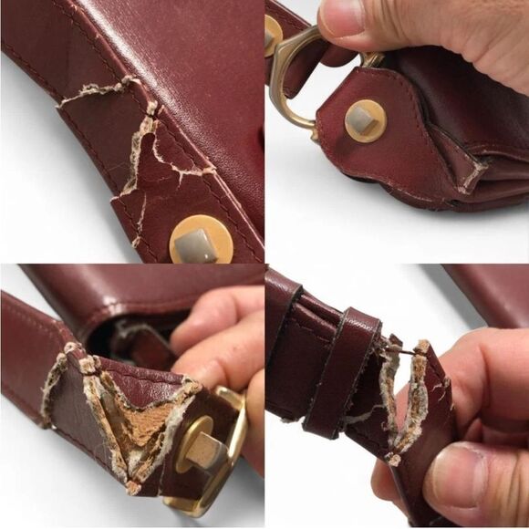 Cartier Deep Red Shoulder Bag - Picture 8 of 8